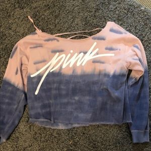 VS PINK SLOUCY CREW SWEATER
